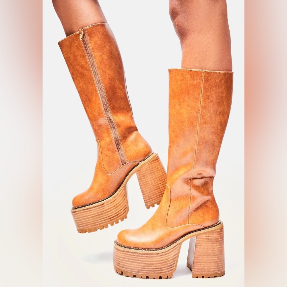 dollskill delia’s vintage soul knee high boots